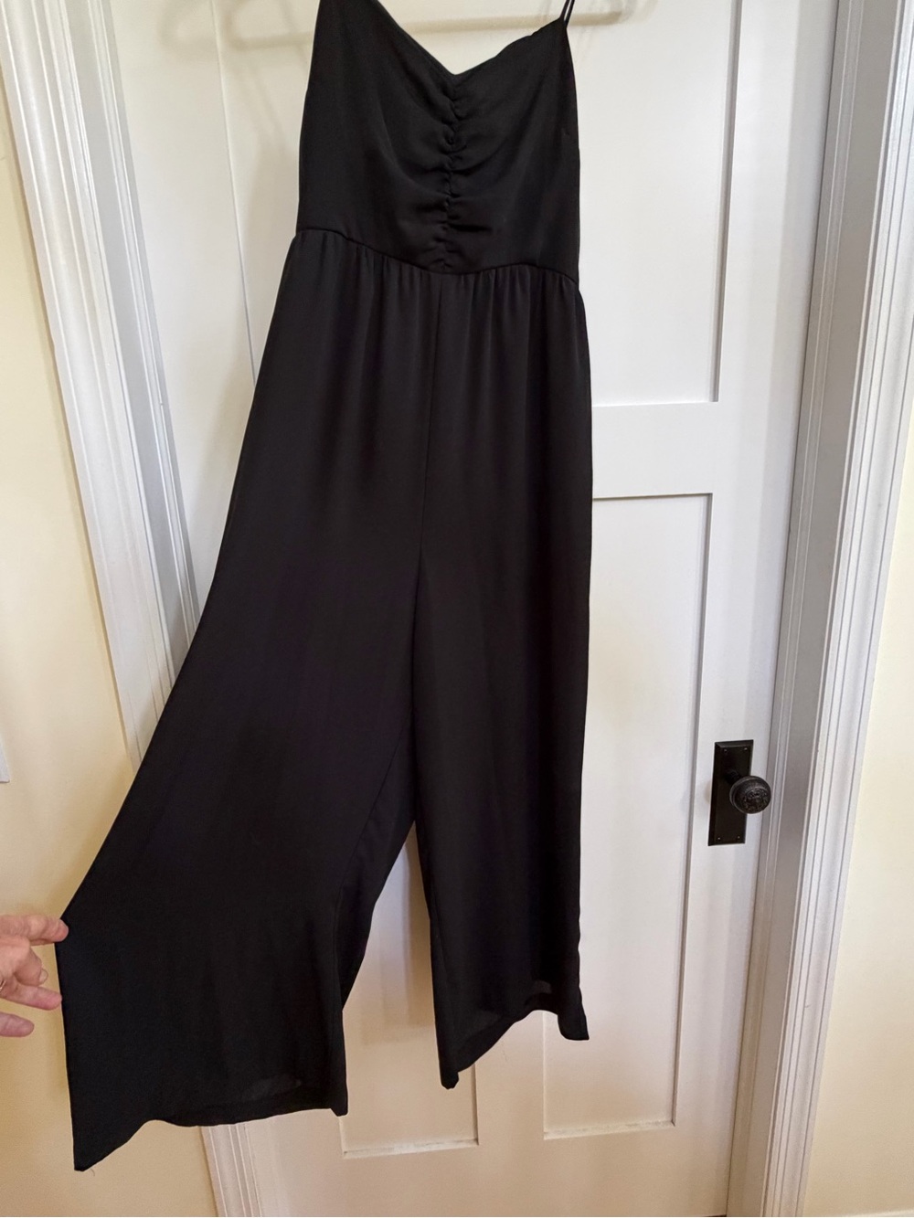 Madewell Black Jumpsuit.